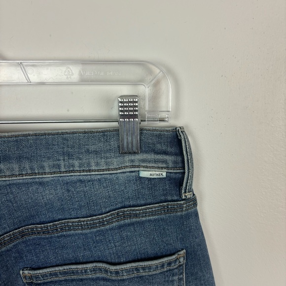 MOTHER Denim High Waisted Utility Jeans So Long Wash Size 29 - Picture 10 of 12